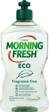 Eco Fragrance Free Dishwashing Liquid