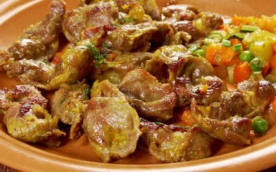 Peppered Gizzard Recipe