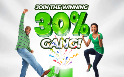 Join the Winning 30% Gang!